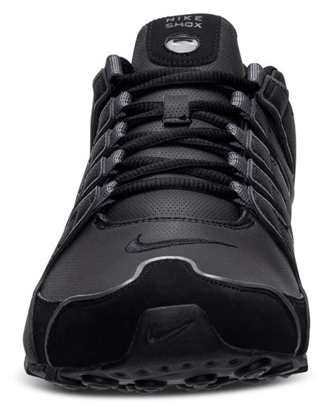 men's black athletic shoes.